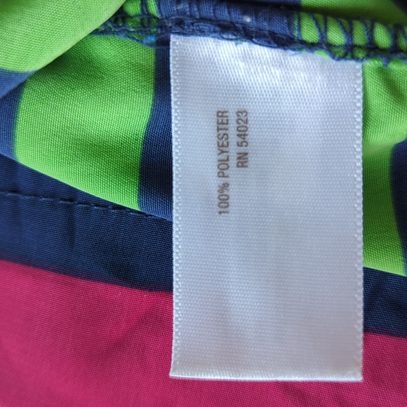 Old Navy Sleeveless Rainbow Stripe Shift Dress M Blue Pink - Picture 3 of 16